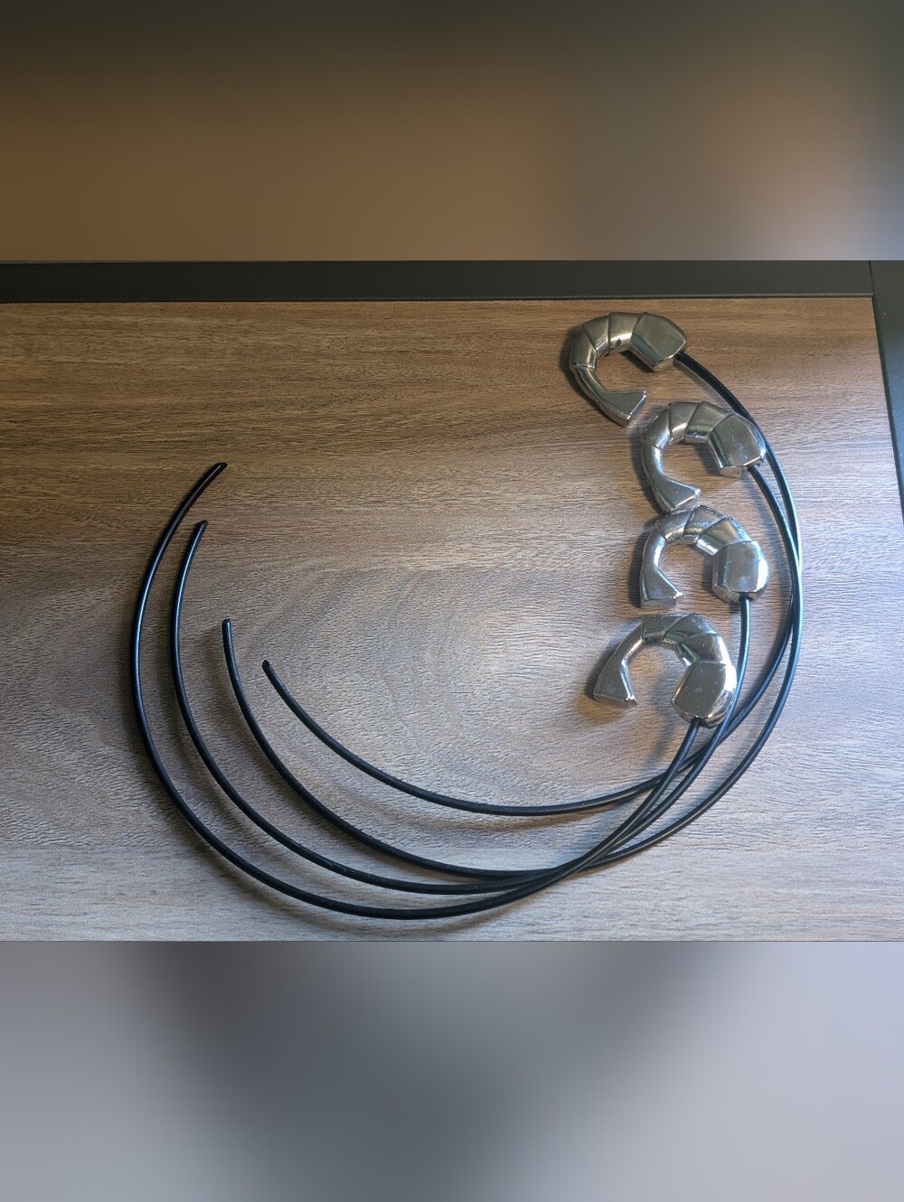 Charcoal Champion Metal Shrimp BBQ Circle Kabobs set of 4